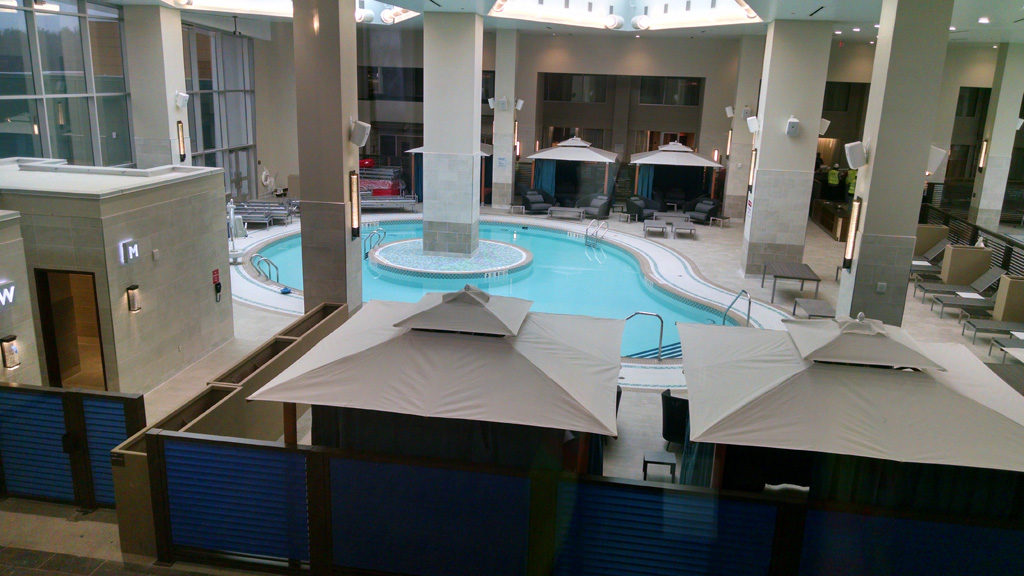 Resorts World Catskills pools